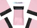 10x13 Poly Mailers Pack of 200 Shipping Supplies Envelopes Mailing Bags Clothing Plastic Small Business Sticky Self Seal Black - Image 8